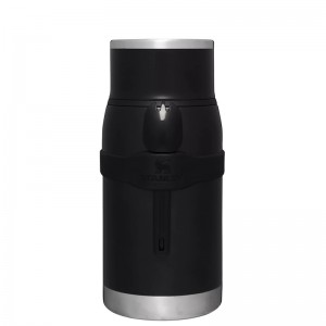 Stanley Adventure To-Go Food Jar + Spork 36 OZ Noir | 0456-QTHSA