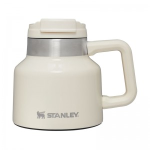 Stanley Adventure Tough-To-Tip Admiral's Mugs 20 OZ Blanche | 7124-HRFLX