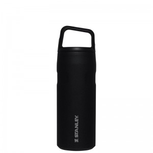Stanley IceFlow™ Bottle with Cap and Carry+ Lid 16 OZ Noir | 3164-GNORF