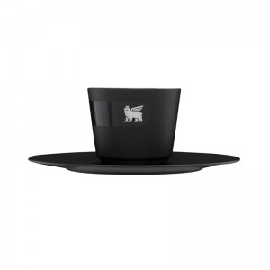 Stanley The Daybreak Demitasse Cup & Stillness Saucer Noir | 3729-TLDNX