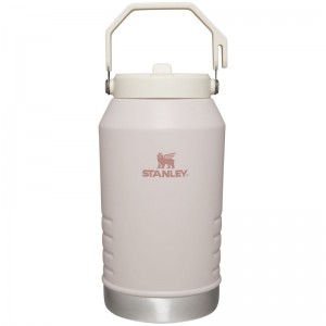 Stanley The IceFlow™ Flip Water Jug 96 OZ Rose | 8793-UZKCT