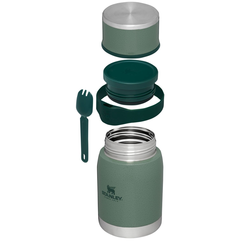Stanley Adventure To-Go Food Jar + Spork 24 OZ Vert | 2867-YSOBQ