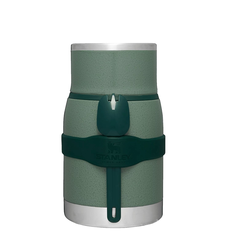 Stanley Adventure To-Go Food Jar + Spork 24 OZ Vert | 2867-YSOBQ