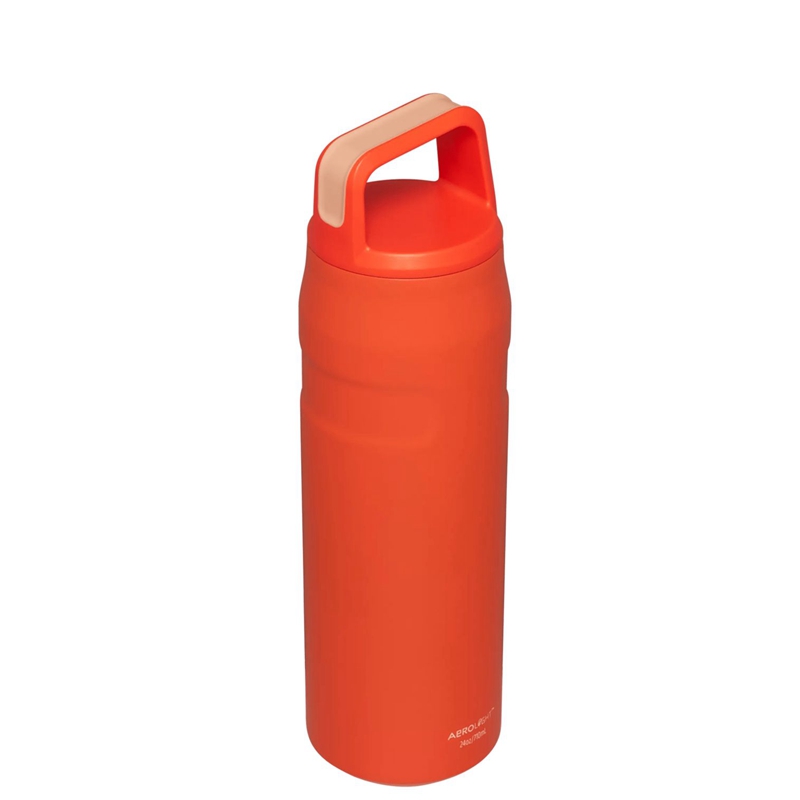 Stanley IceFlow™ Bottle with Cap and Carry+ Lid 24 OZ Orange | 5192-ORKGA